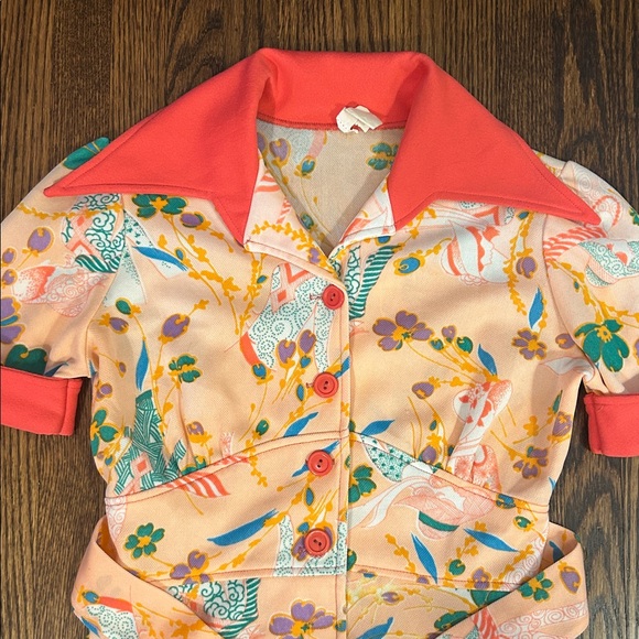 Vintage 60s Floral Blouse - Picture 2 of 6